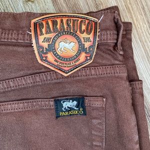 Parasuco Brown Denim Pants